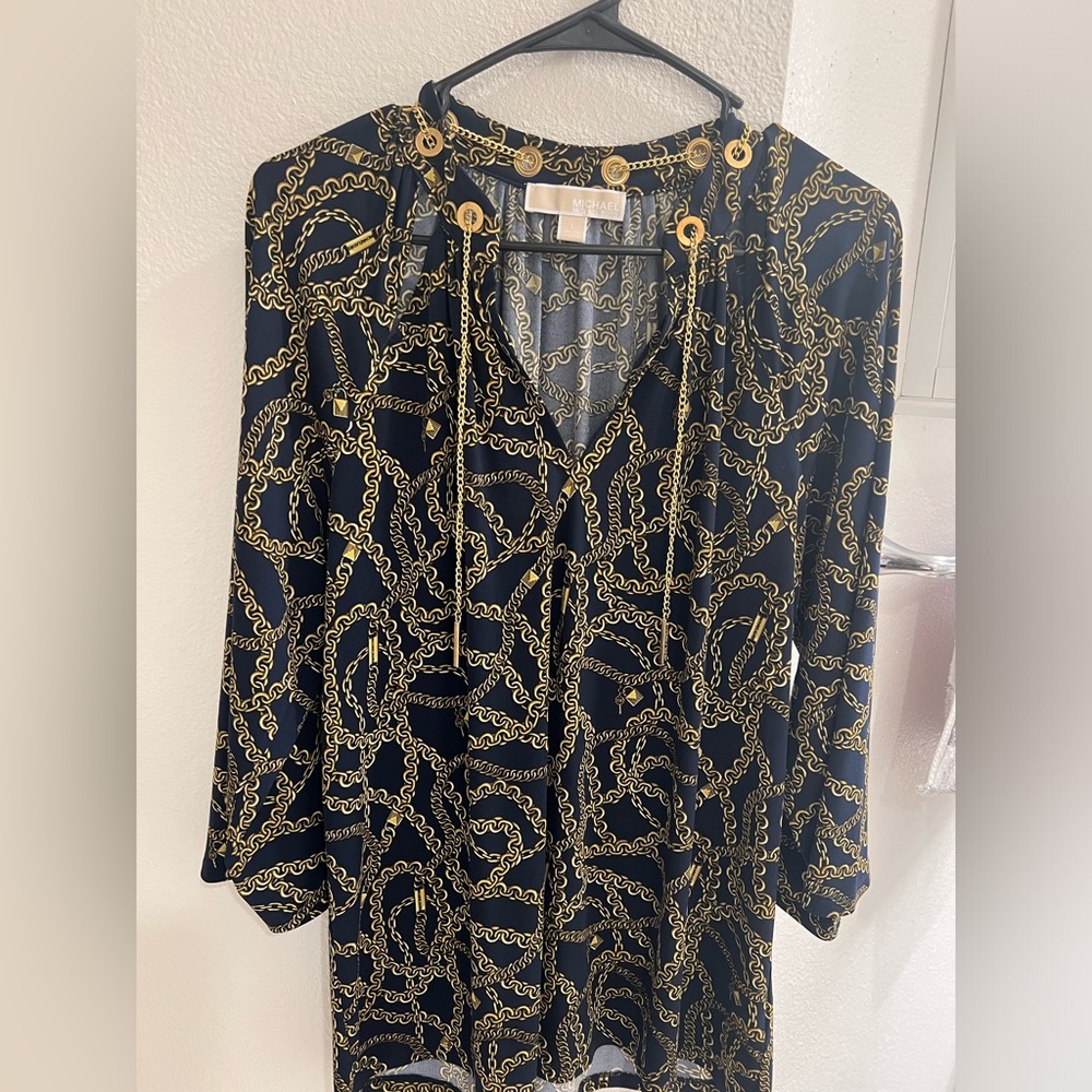 Michael Kors chain print top.